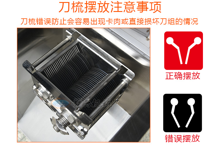 小型切片切絲機價格圖片，刀組可拆缷清洗方便(圖10)