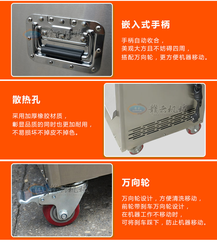 小型切片切絲機價格圖片，刀組可拆缷清洗方便(圖11)