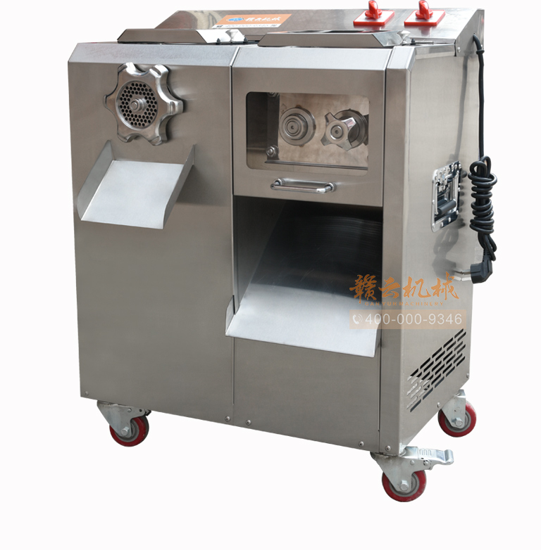 精裝立式絞切機(jī)B款，雙電機(jī)絞切兩用一體機(jī)全不銹鋼廠家直銷(xiāo)(圖11)